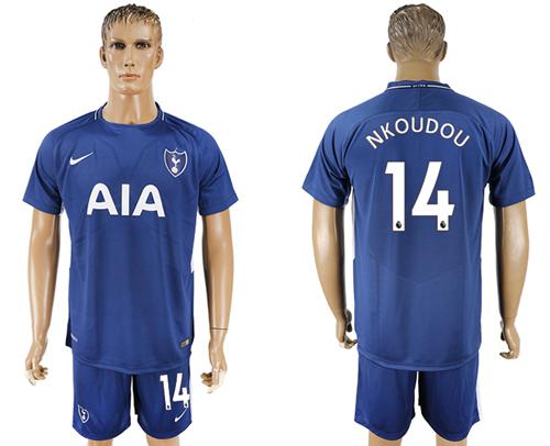 Tottenham Hotspur #14 Nkoudou Away Soccer Club Jersey - Click Image to Close